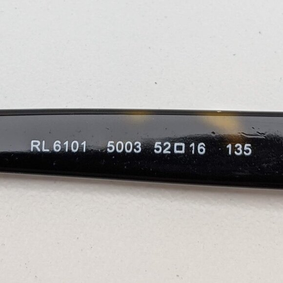 🕶️Ralph Lauren RL6101 5003 Eyeglasses 52/16 135 /KAG213🕶️ - Picture 3 of 6